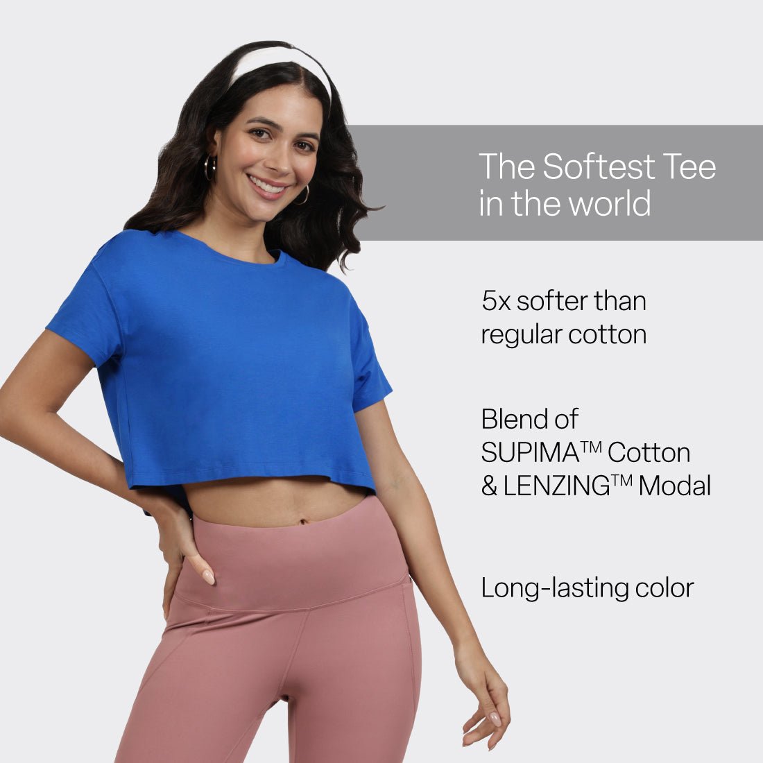 The Softest Tee - Boxy Crop - BlissClub