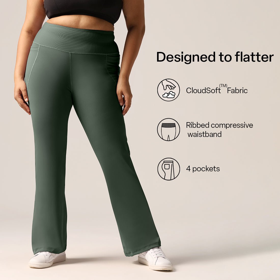 Ultimate Flare Pants Tall - BlissClub