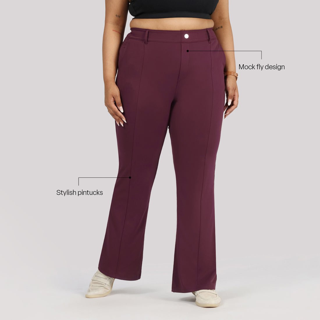 Ultimate Flared Trousers - BlissClub