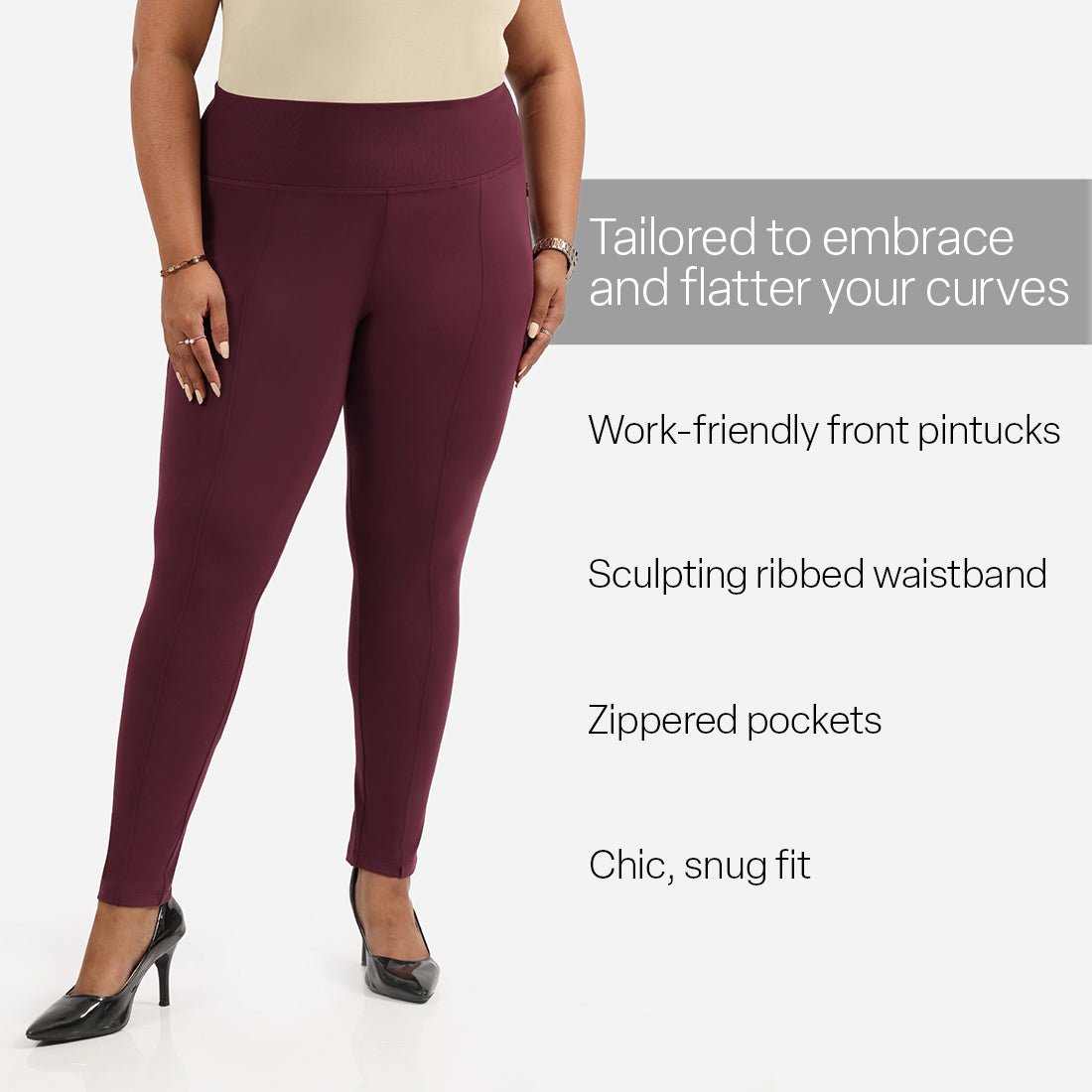 Ultimate Sculpt Trouser Leggings - BlissClub