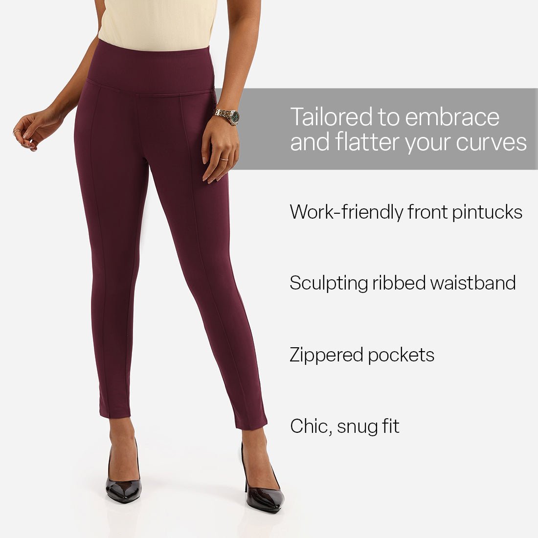 Ultimate Sculpt Trouser Leggings - BlissClub