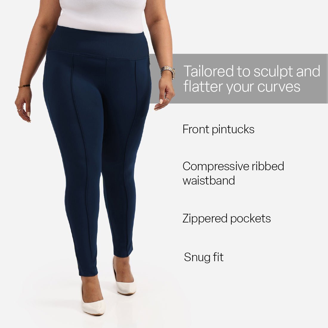Ultimate Sculpt Trouser Leggings - BlissClub