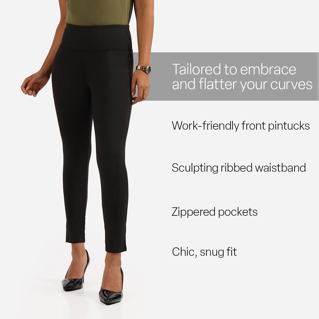 Ultimate Sculpt Trouser Leggings - BlissClub