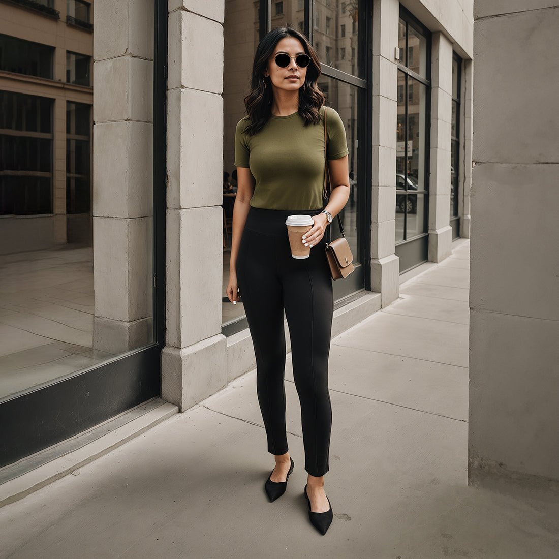 Ultimate Sculpt Trouser Leggings - BlissClub