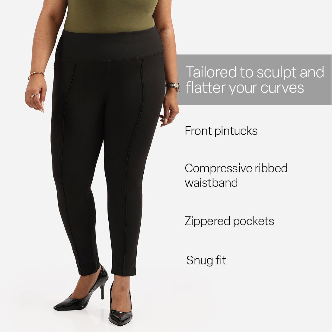 Ultimate Sculpt Trouser Leggings - BlissClub