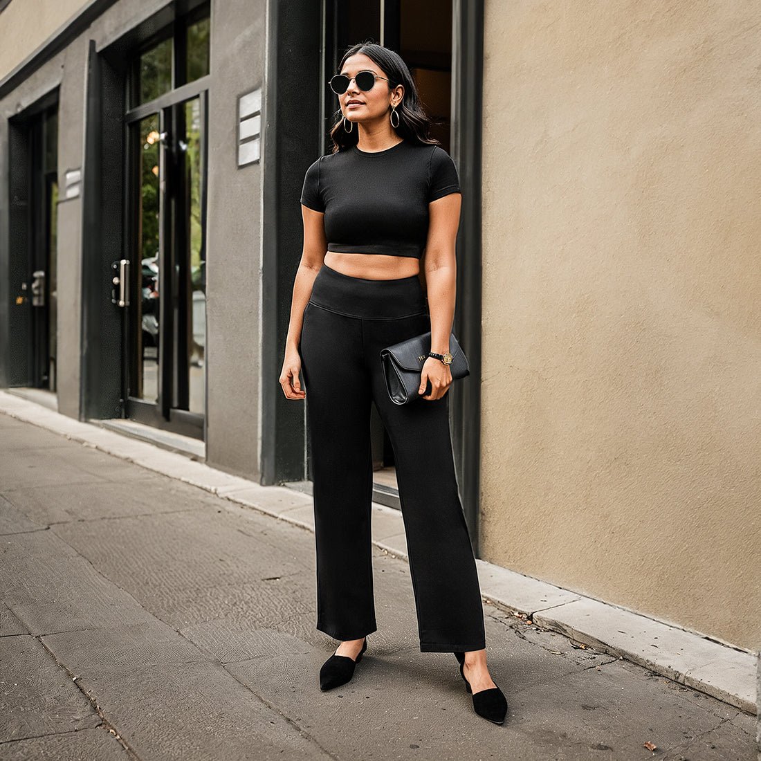 Ultimate Sculpt Wide-Legged Pants - BlissClub