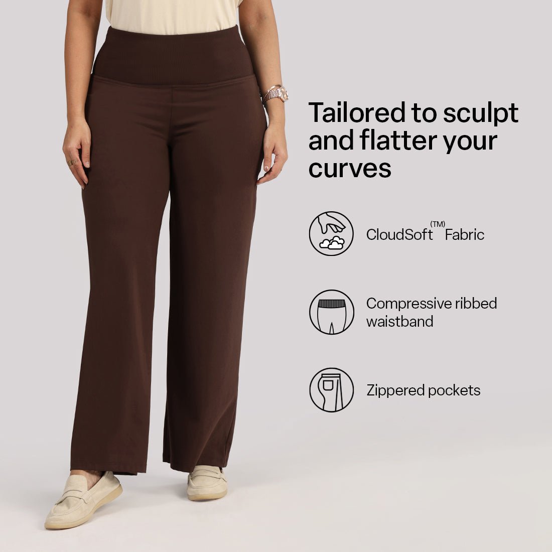 Ultimate Sculpt Wide-Legged Pants - BlissClub