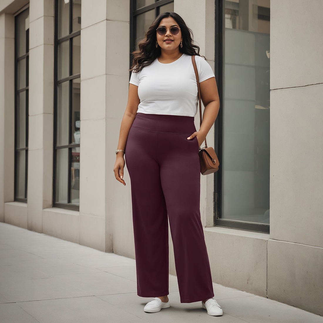 Ultimate Sculpt Wide-Legged Pants - BlissClub