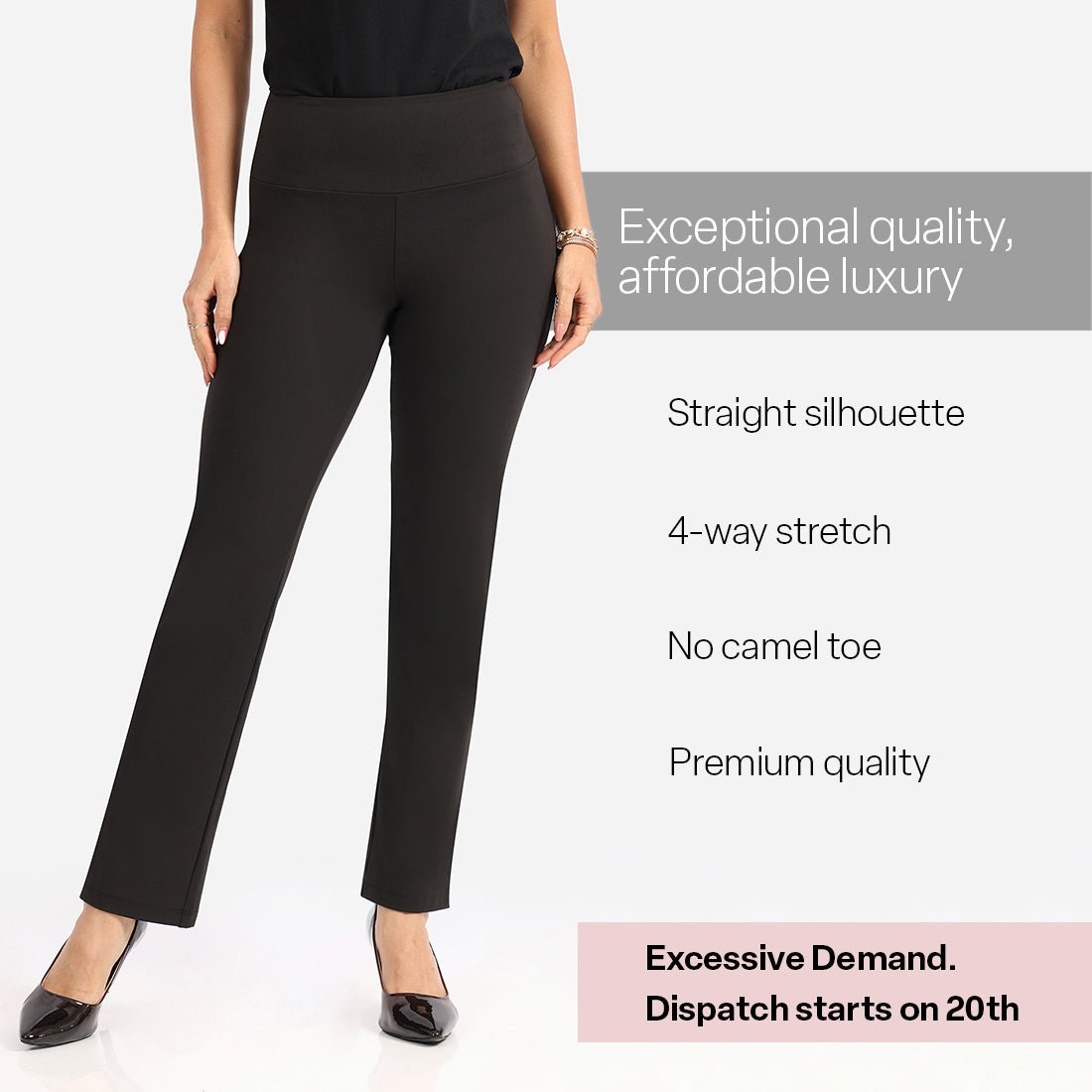 Ultimate Straight Pants - Lite Tall - BlissClub