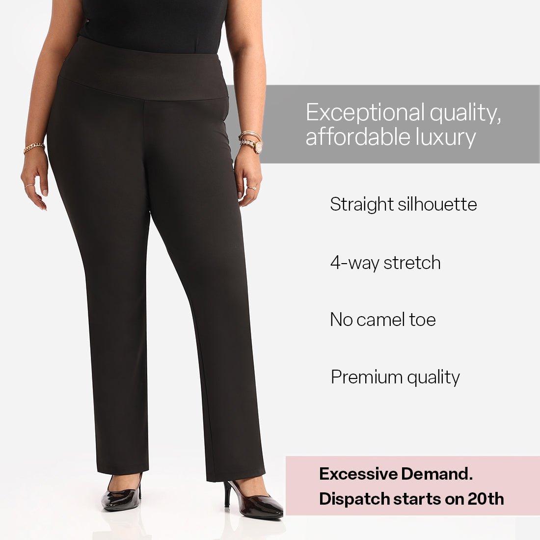 Ultimate Straight Pants - Lite Tall - BlissClub