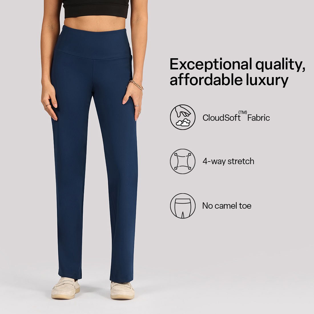 Ultimate Straight Pants - Lite Tall - BlissClub