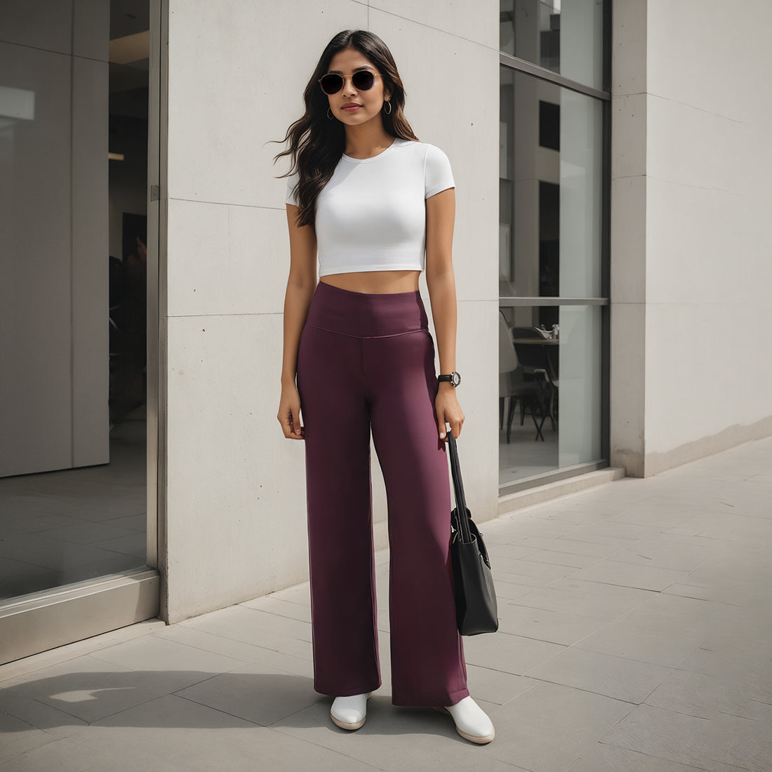The Ultimate Sculpt Wide-Legged Pants