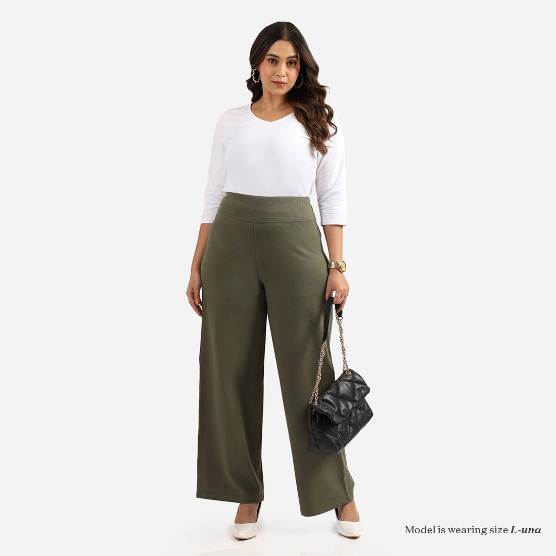 Werk-It Wide Leg Pants - BlissClub