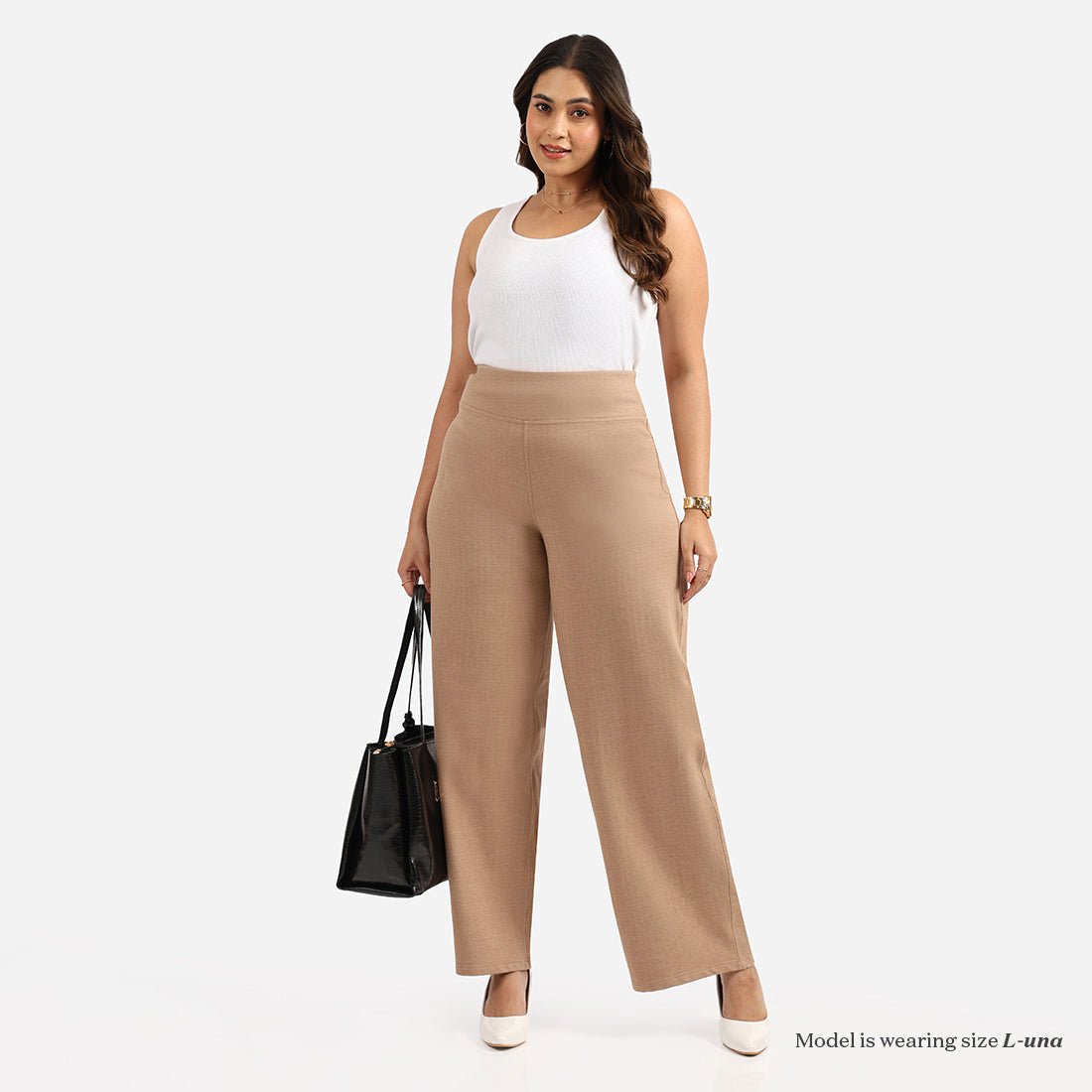 Werk-It Wide Leg Pants - BlissClub