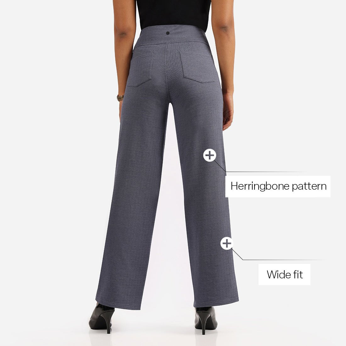 Werk-It Wide Leg Pants - BlissClub