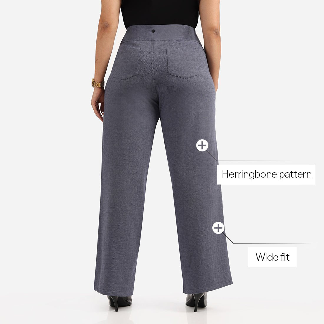 Werk-It Wide Leg Pants - BlissClub