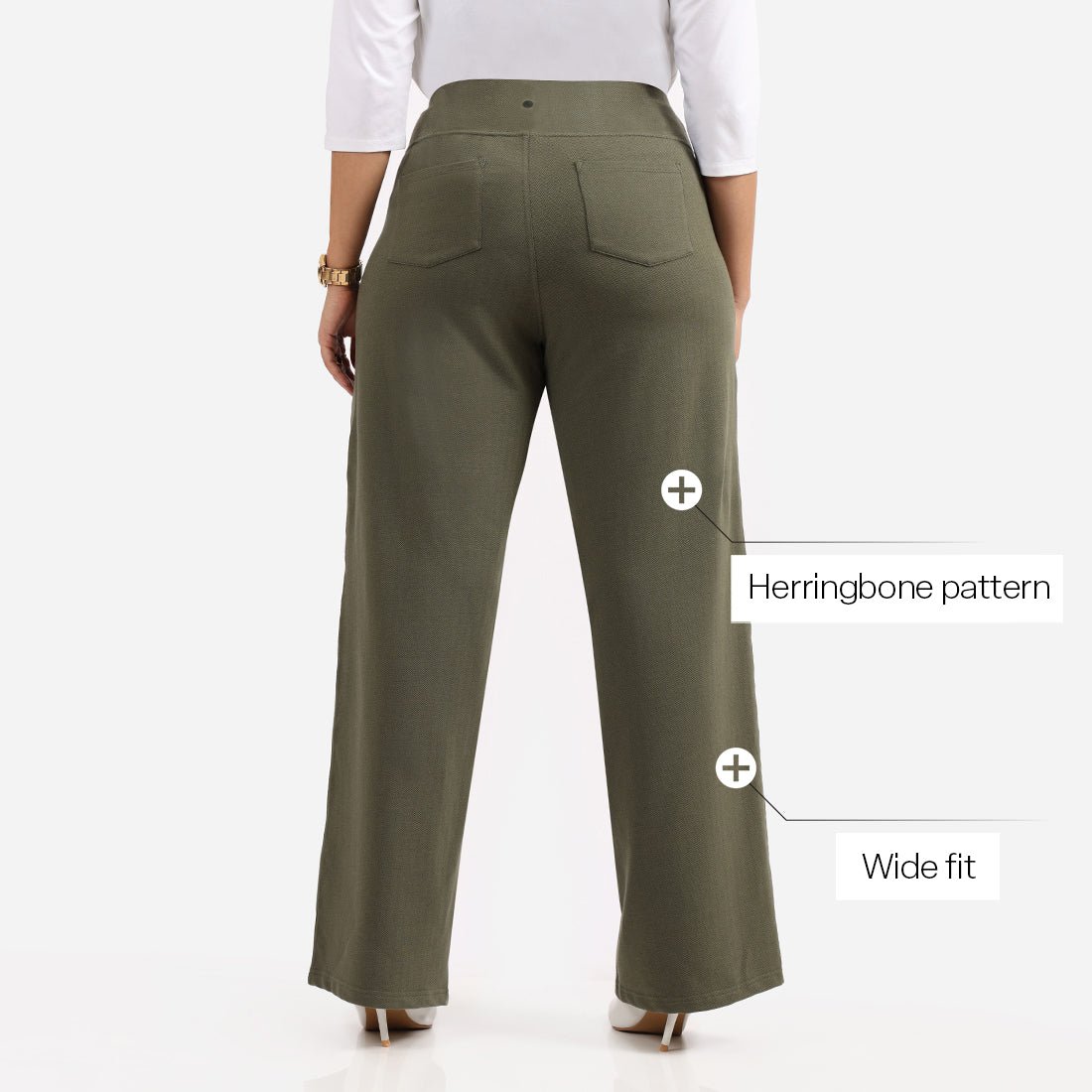 Werk-It Wide Leg Pants - BlissClub