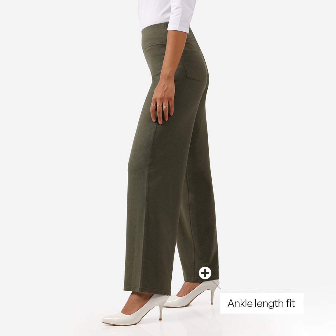 Werk-It Wide Leg Pants - BlissClub