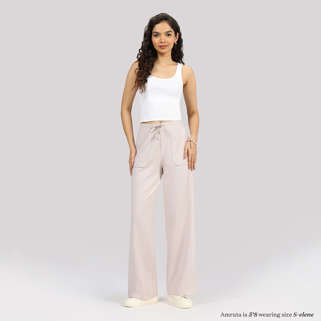 Work-To-Wine Twill Drawstring Pants - BlissClub