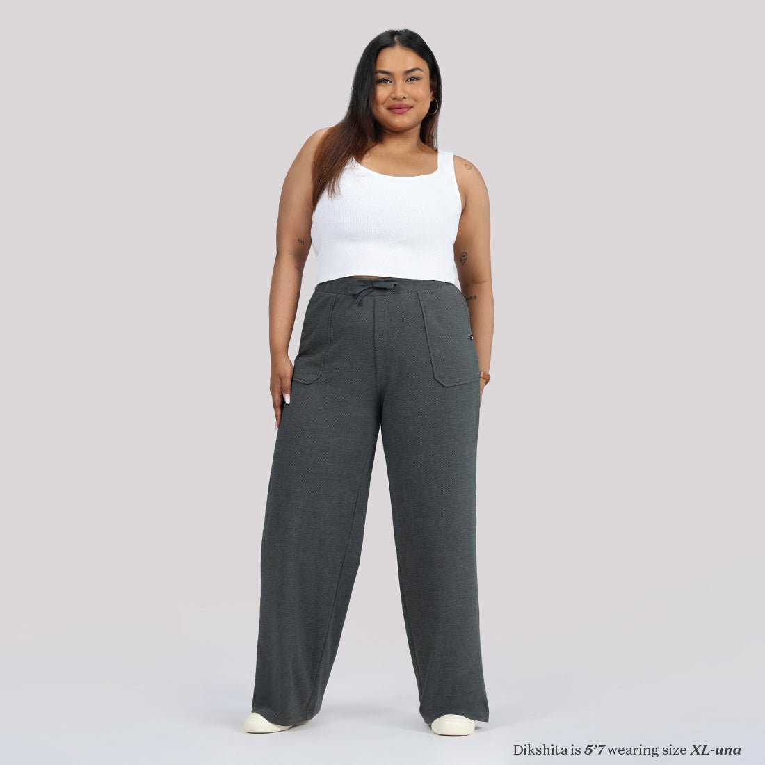 Work-To-Wine Twill Drawstring Pants - BlissClub