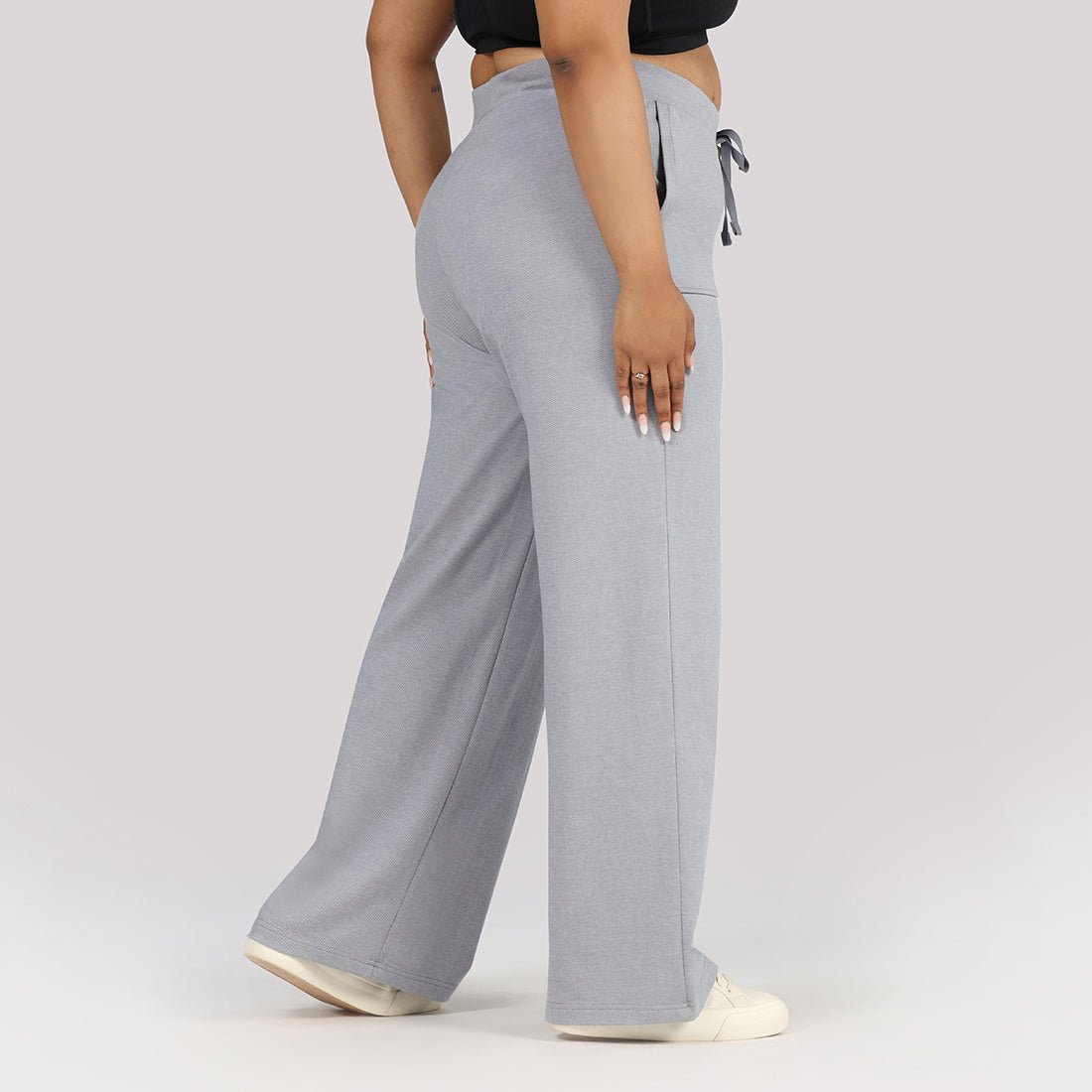 Work-To-Wine Twill Drawstring Pants - BlissClub