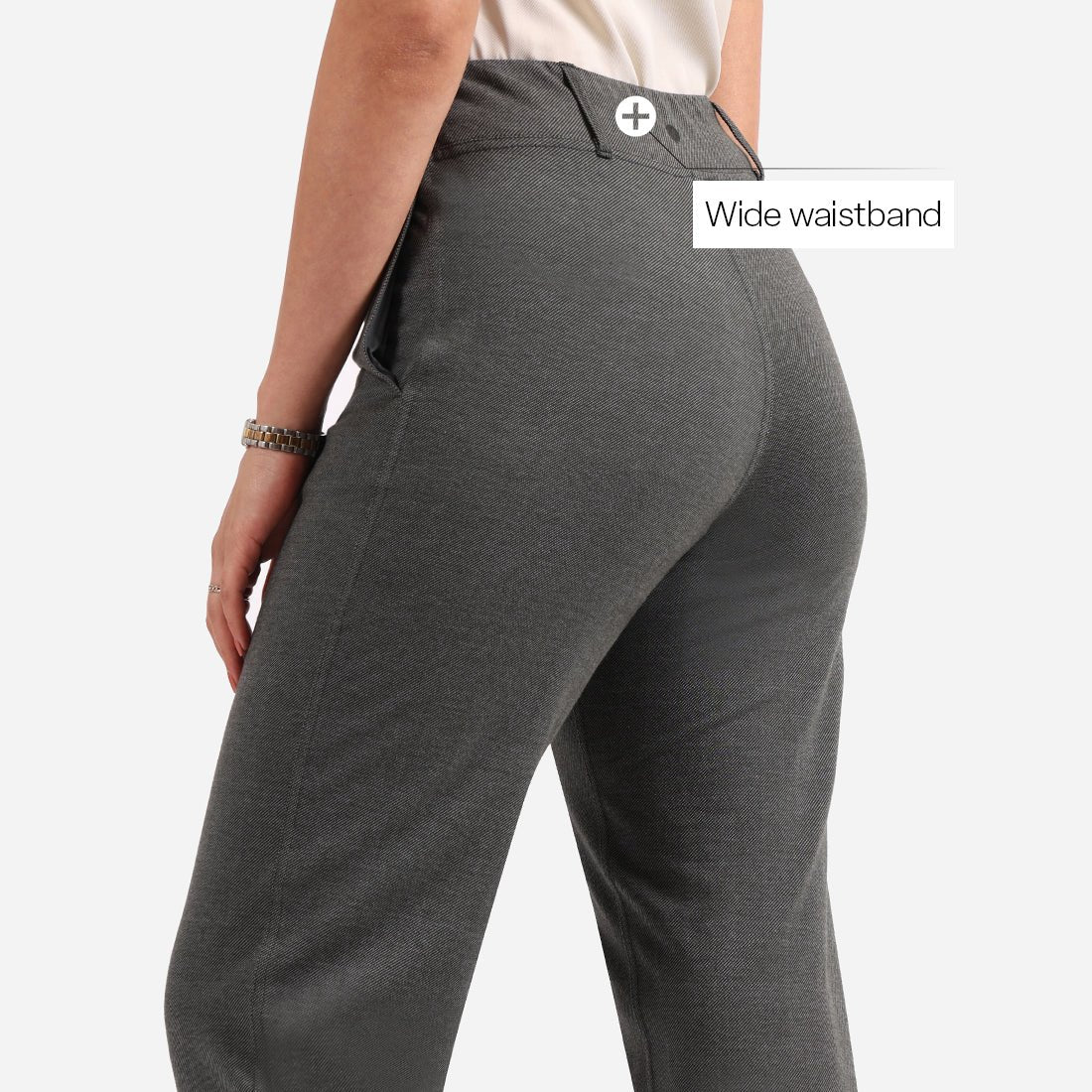 Work-To-Wine Twill Straight Pants - BlissClub