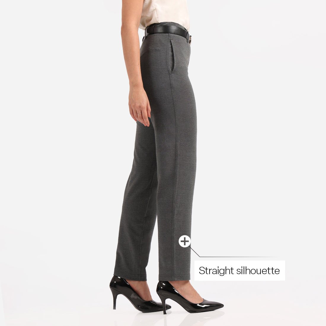 Work-To-Wine Twill Straight Pants - BlissClub