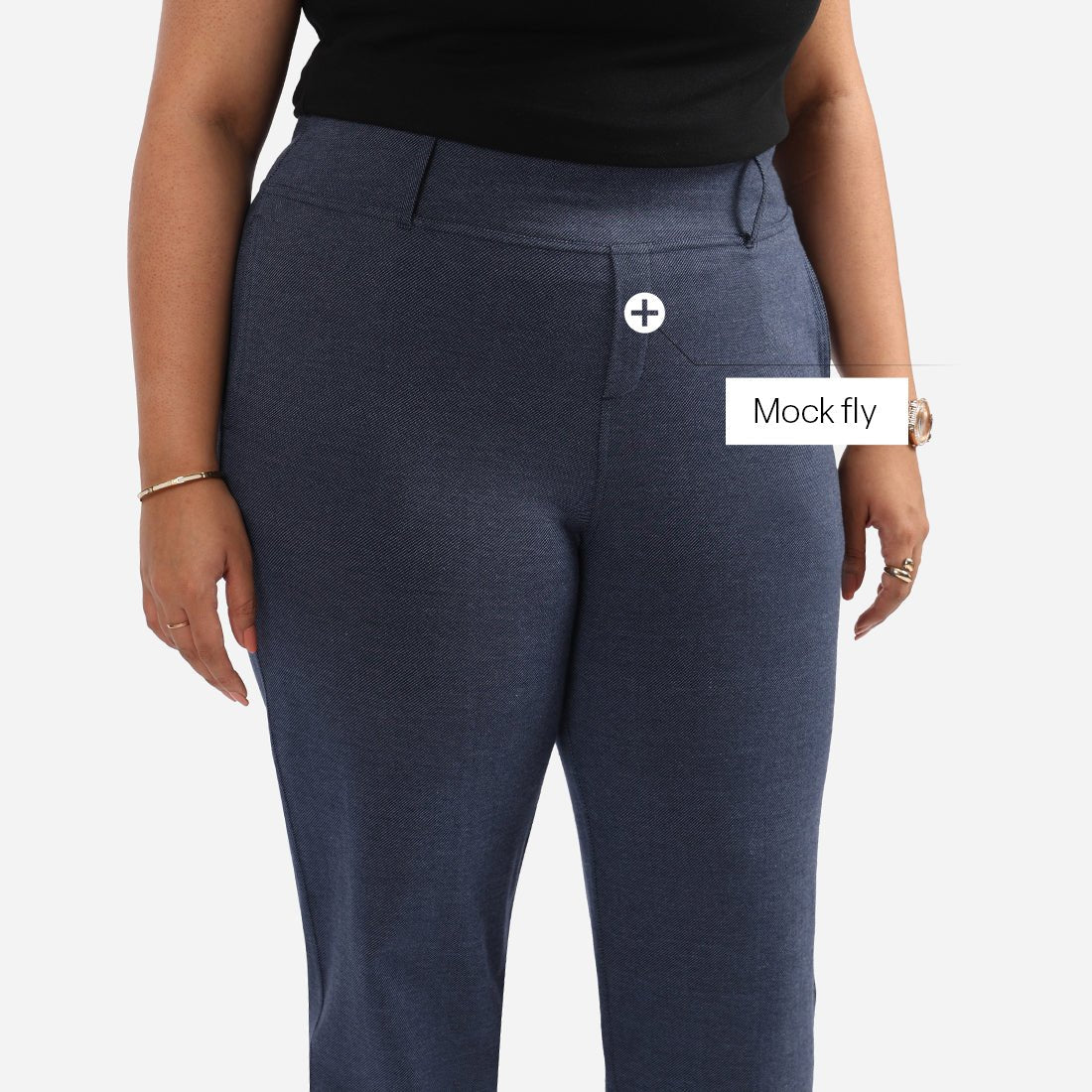 Work-To-Wine Twill Straight Pants - BlissClub