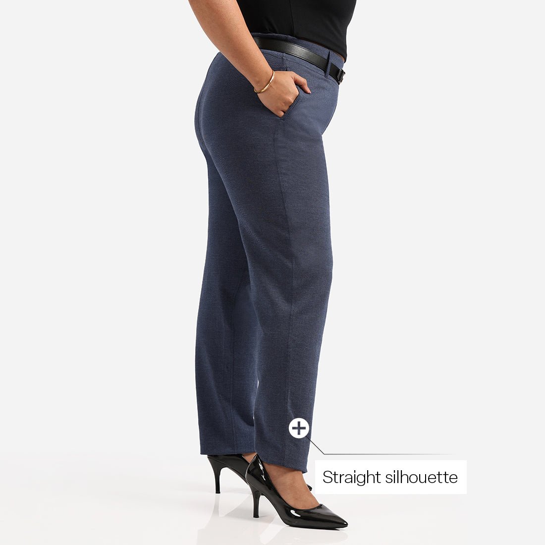 Work-To-Wine Twill Straight Pants - BlissClub