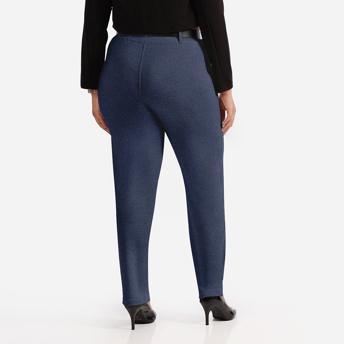 Work-To-Wine Twill Straight Pants - BlissClub