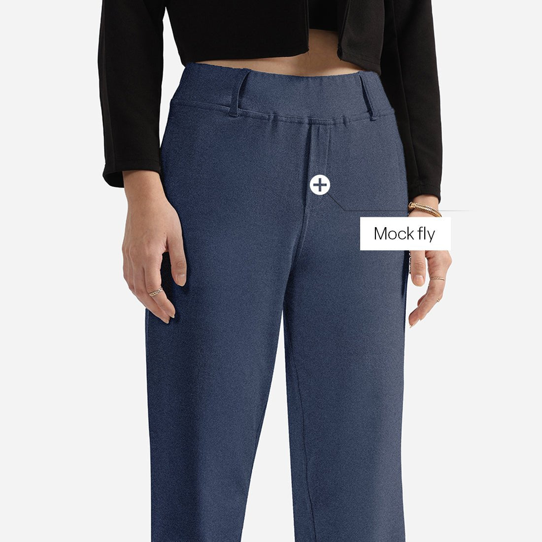 Work-To-Wine Twill Straight Pants - BlissClub