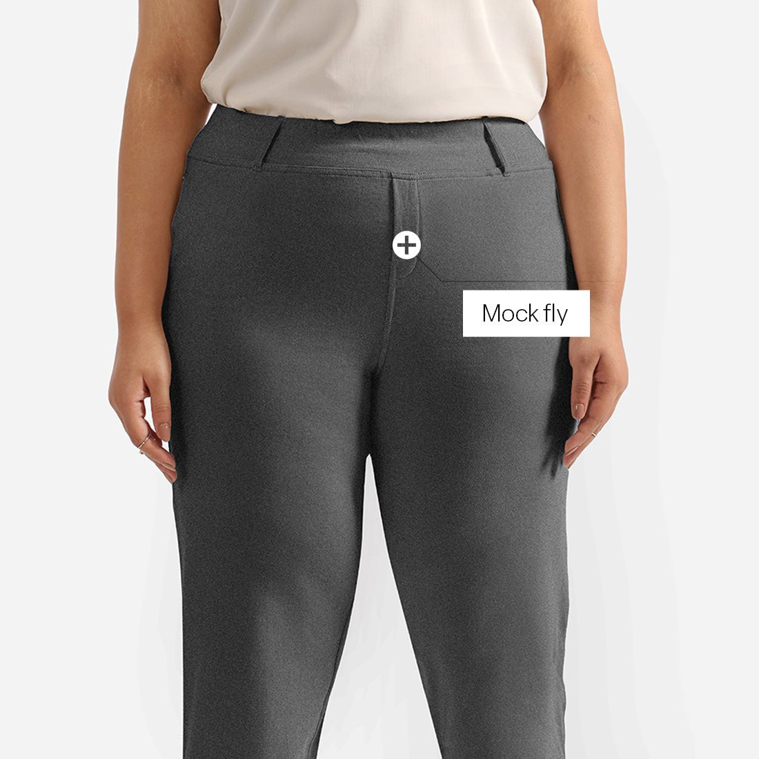 Work-To-Wine Twill Straight Pants - BlissClub