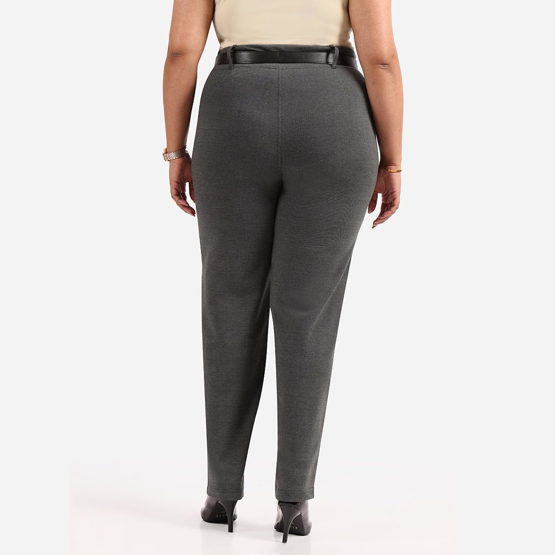 Work-To-Wine Twill Straight Pants - BlissClub