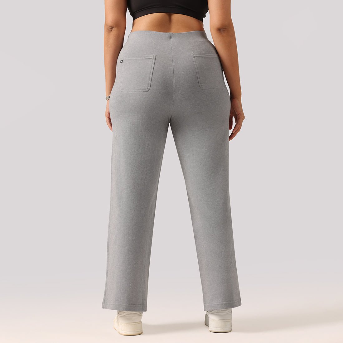 Work-To-Wine Twill Wide Dart Pants - BlissClub