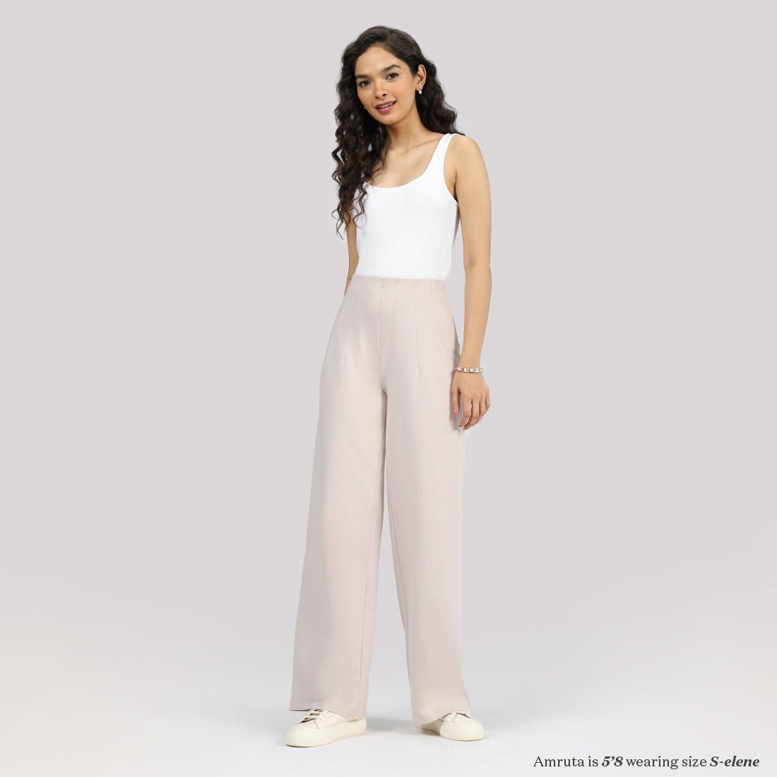 Work-To-Wine Twill Wide Dart Pants - BlissClub