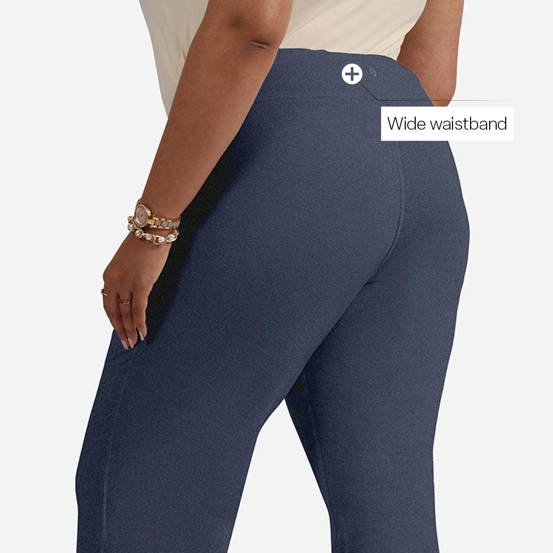 Work-To-Wine Twill Wide Leg Flare Pants - BlissClub