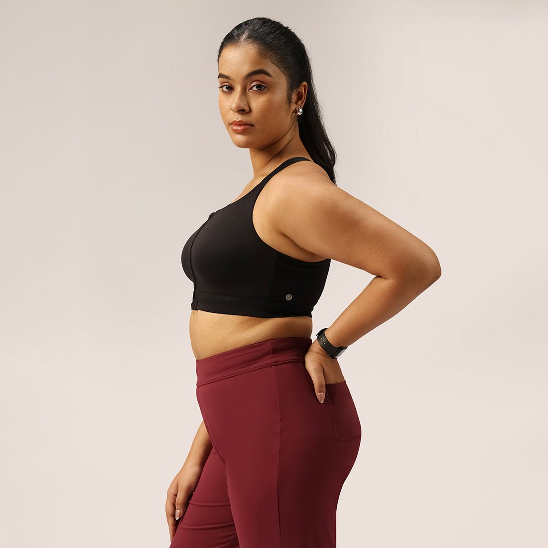Zip-Up Sports Bra - BlissClub