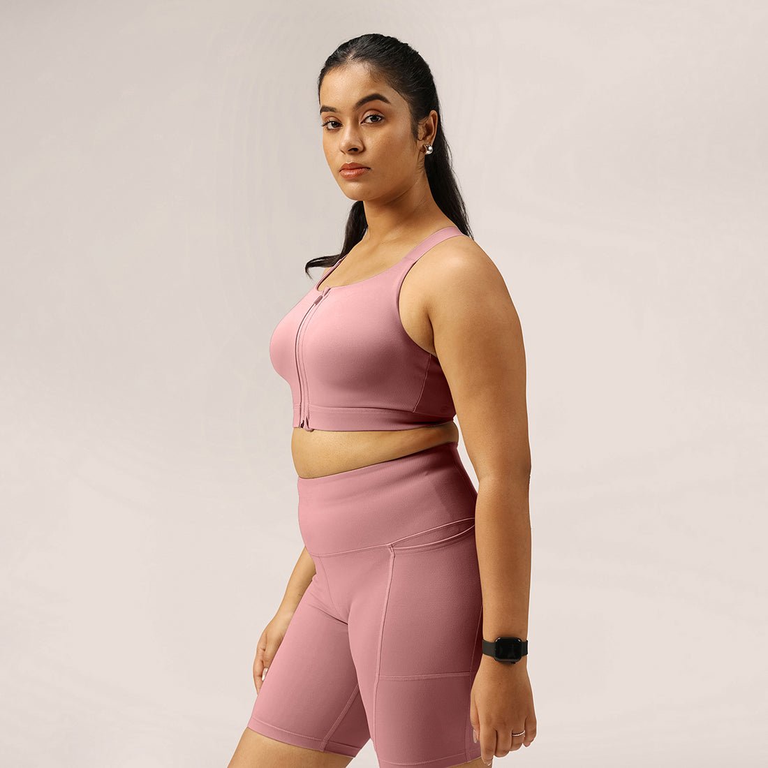Zip-Up Sports Bra - BlissClub