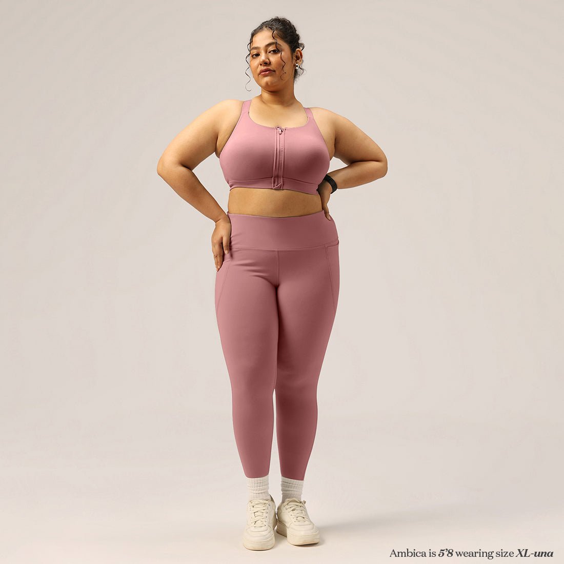 Zip-Up Sports Bra - BlissClub