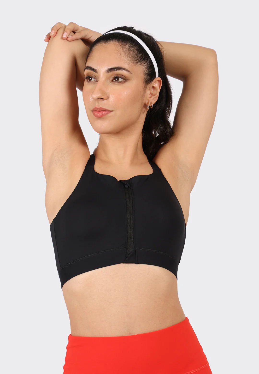 Zip-Up Sports Bra - BlissClub