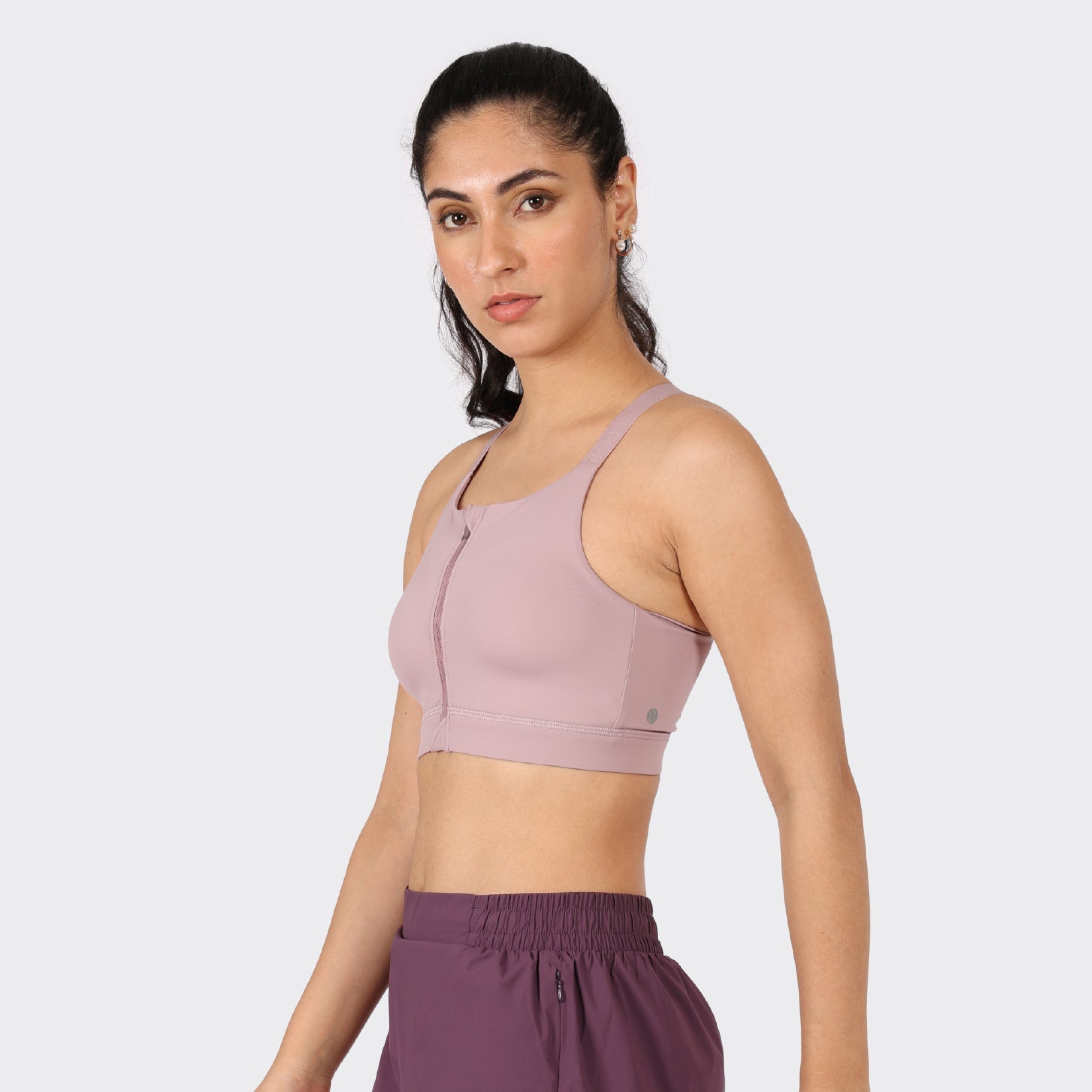 Zip-Up Sports Bra - BlissClub