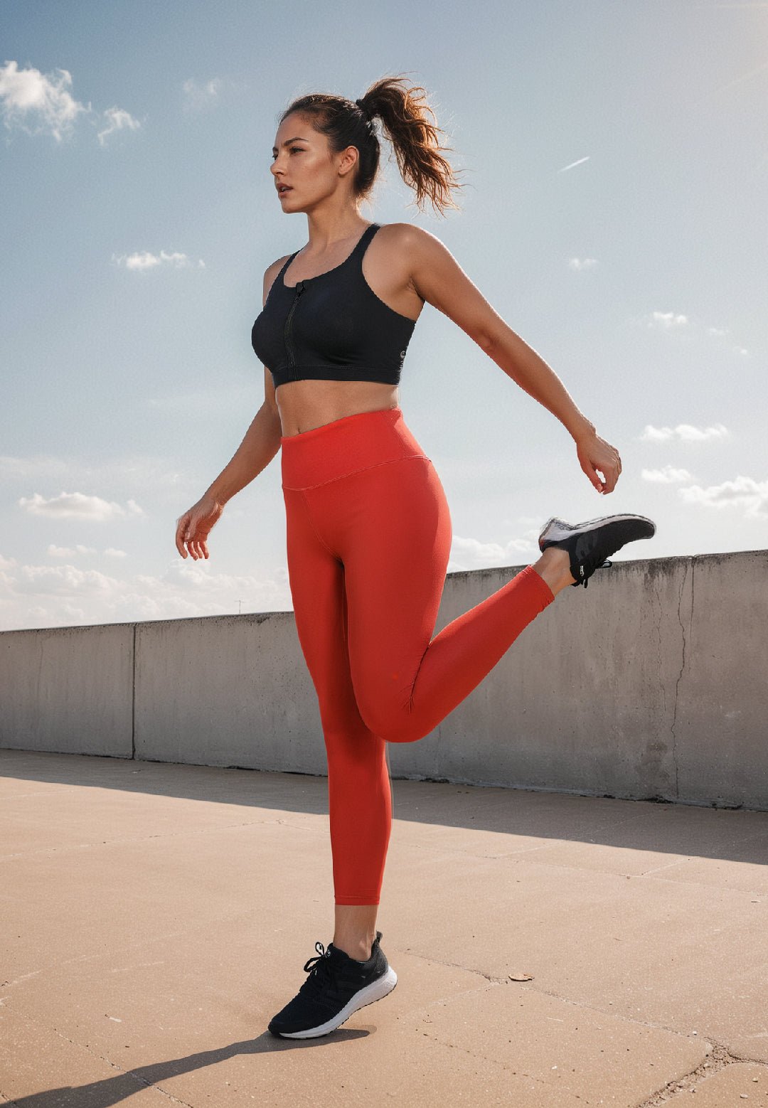 Zip-Up Sports Bra - BlissClub
