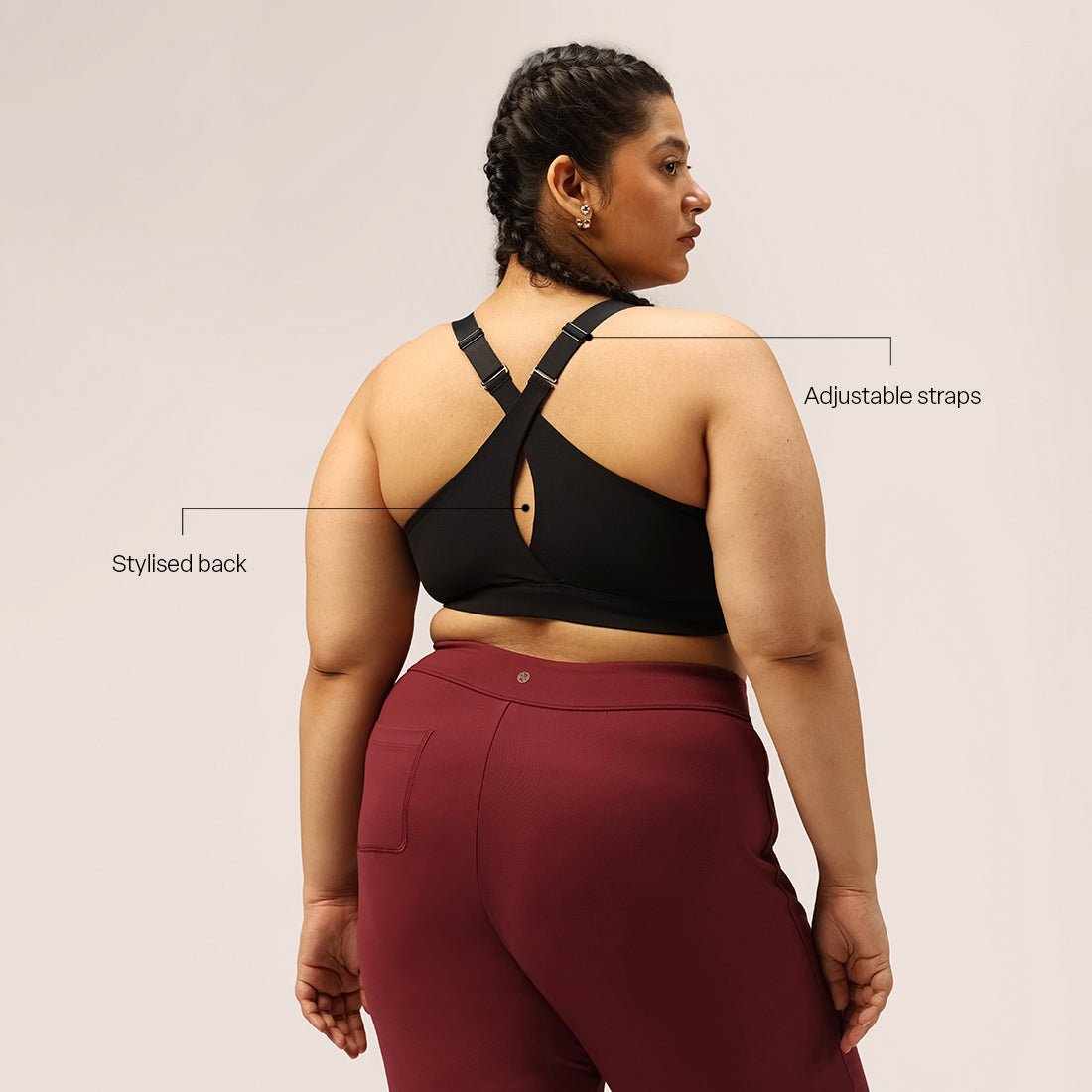 Zip-Up Sports Bra - BlissClub