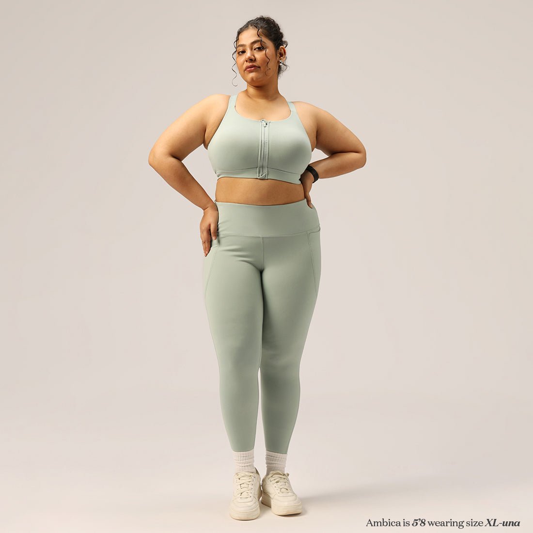 Zip-Up Sports Bra - BlissClub