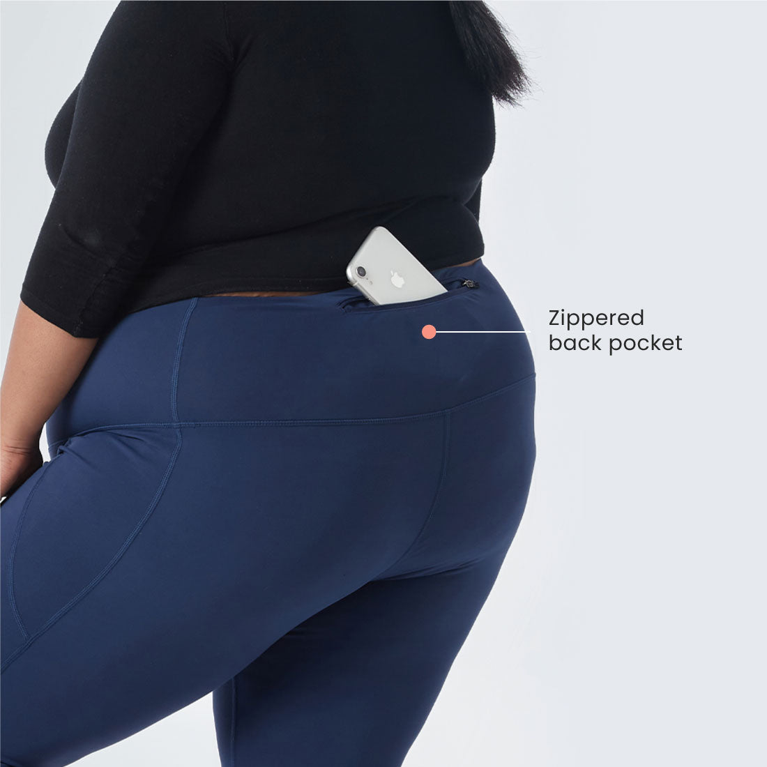 High Waisted Capris with Pockets for Women & Girls