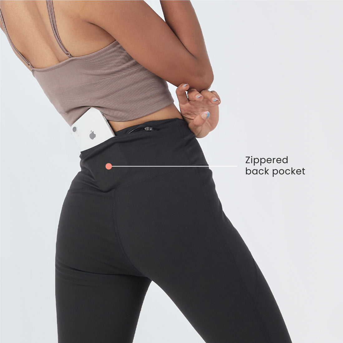 High Waisted Capris with Pockets for Women & Girls