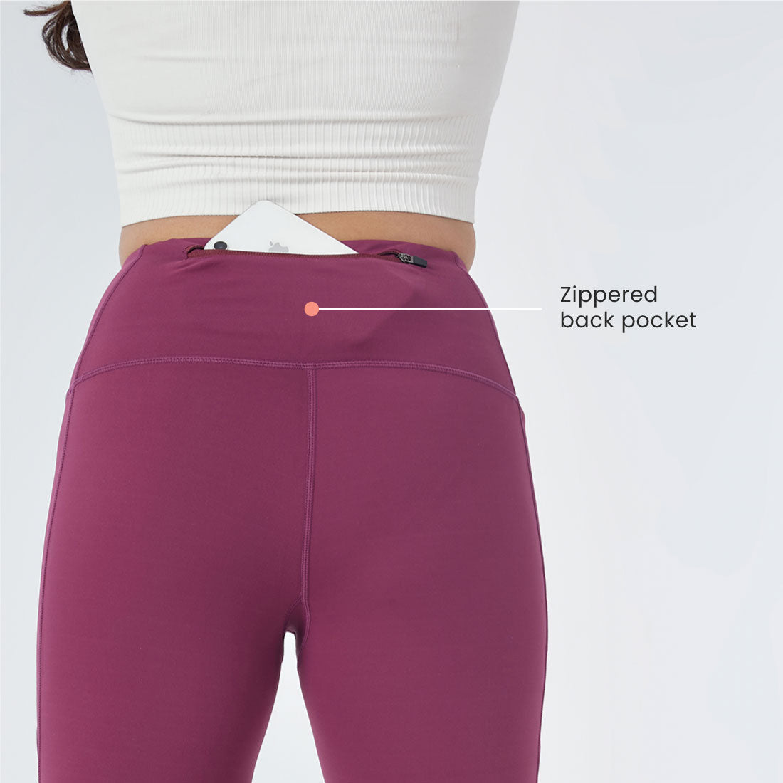 High Waisted Capris with Pockets for Women & Girls