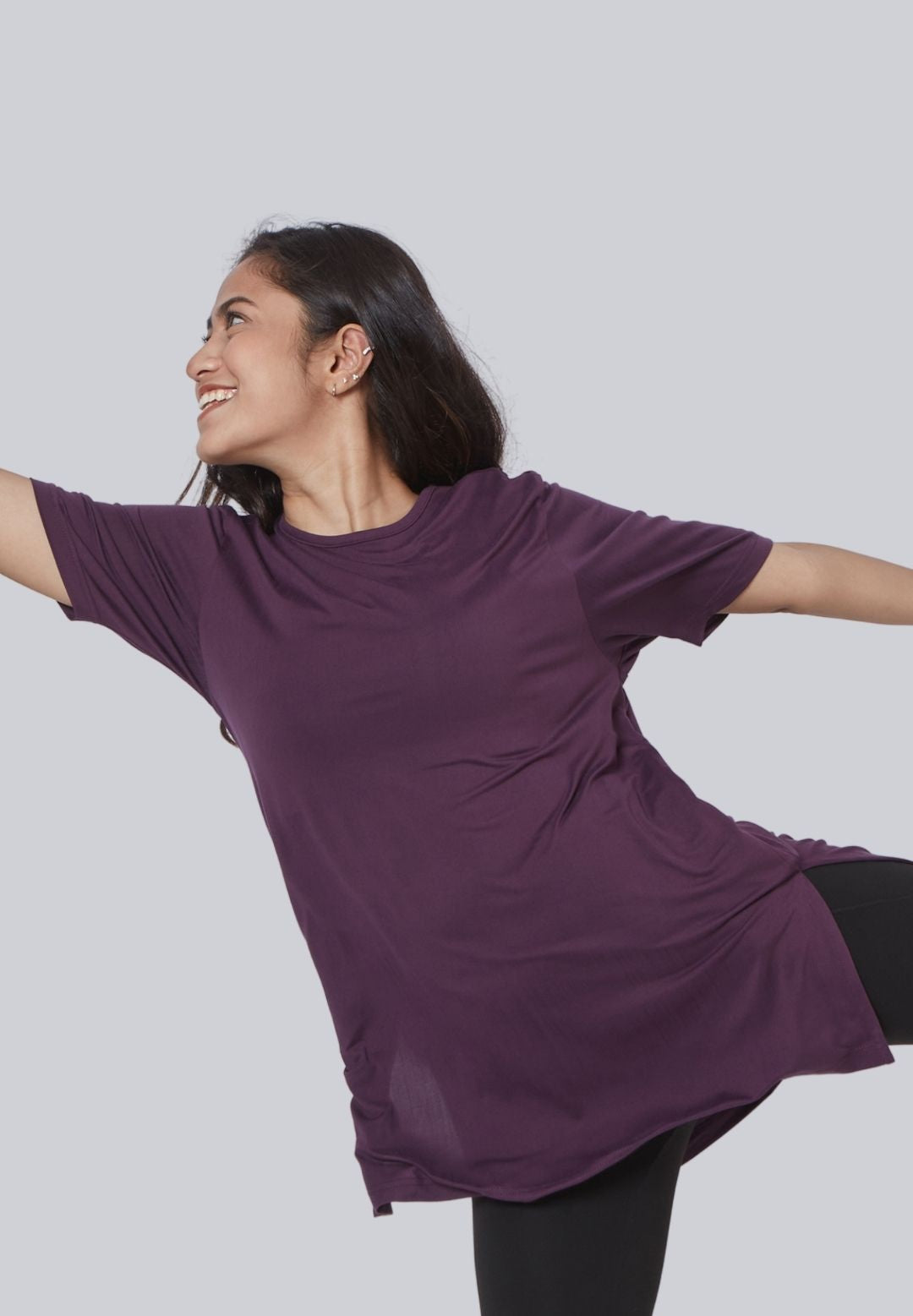 Long T-Shirts with Pockets for Women & Girls