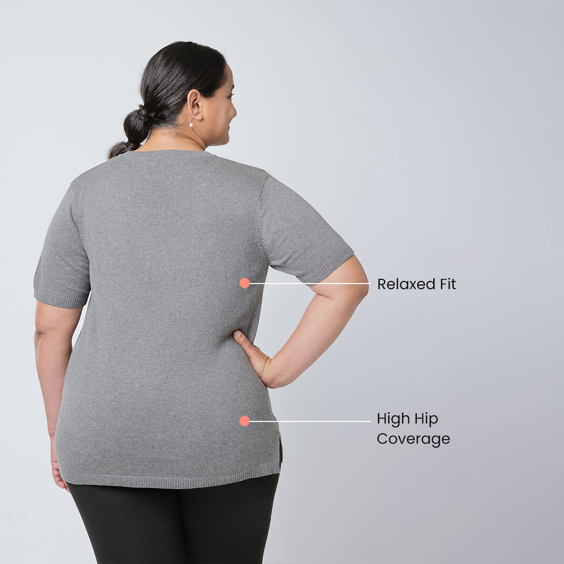 Half Sleeve Cotton Tops for Women & Girls