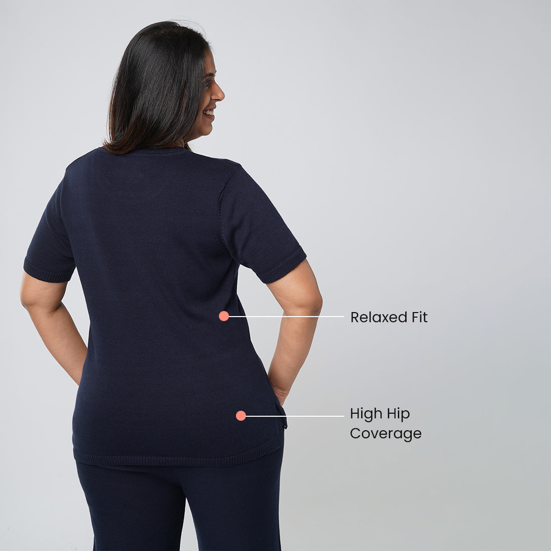 Devika Dark Navy, XS-elene, S-elene, M-aia, L-una, XL-una, XXL-una, XXXL-una